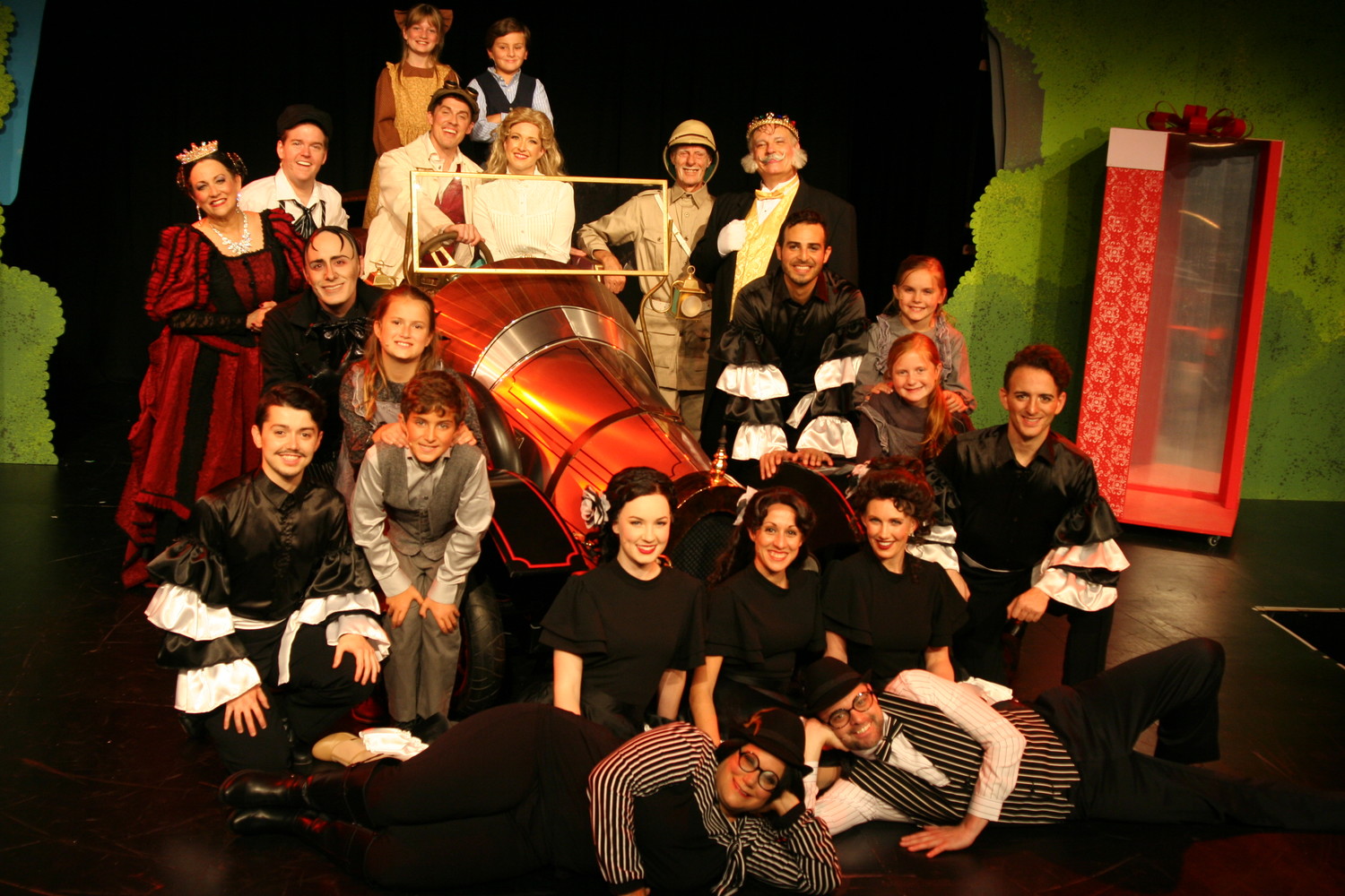 “Chitty Chitty Bang Bang” is running at the Alhambra Theatre & Dining through July 29.